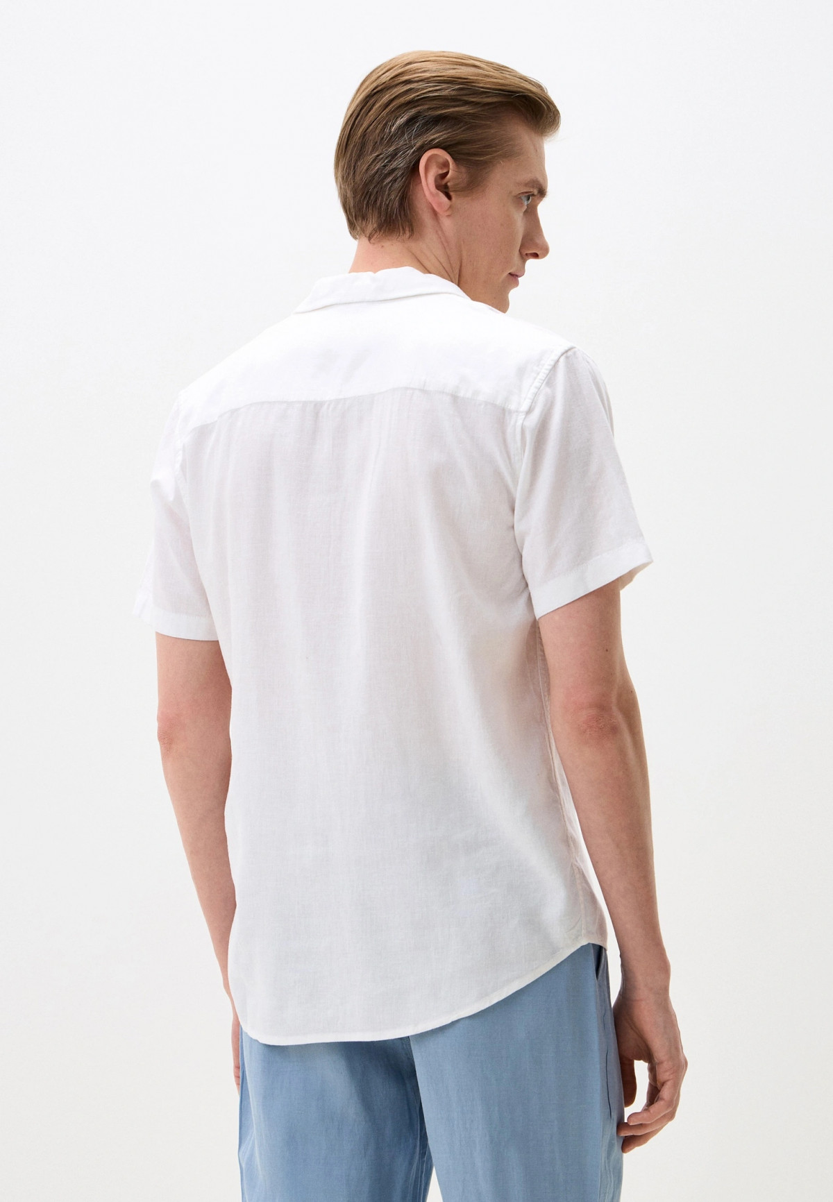 Сорочка DENIM 1045185-20000 Tom Tailor L Білий 1045185-20000