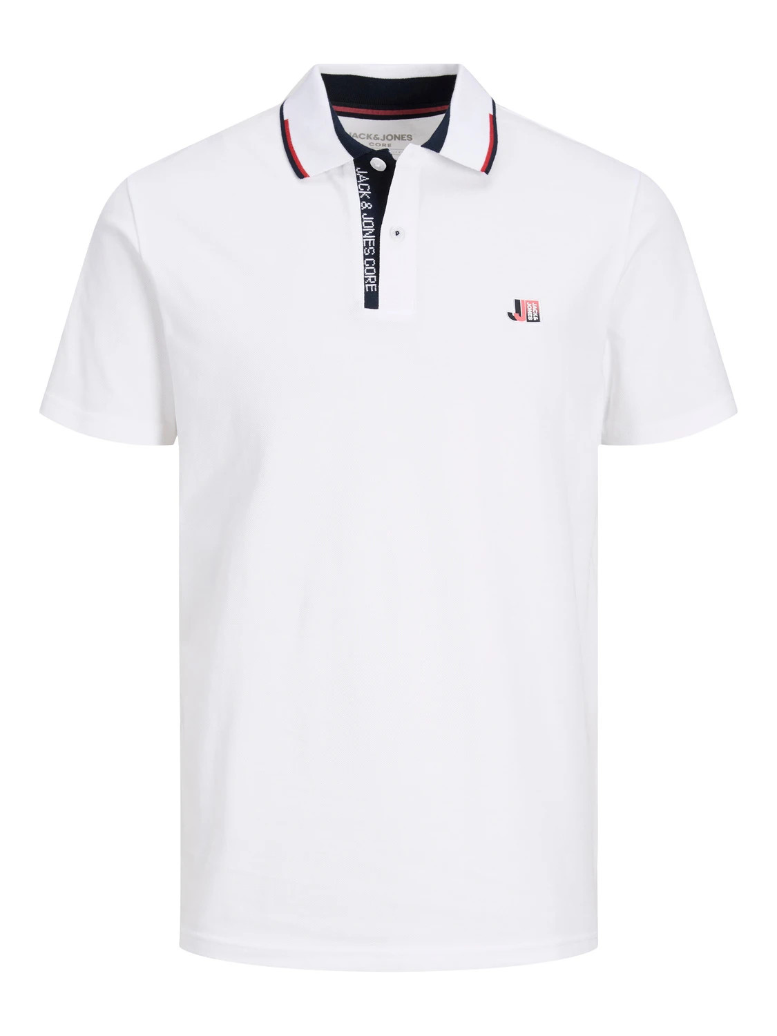 Поло JCOLOGAN POLO SS SS23 SN 12229382-White Jack&Jones L Білий 12229382-White