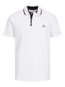 Поло JCOLOGAN POLO SS SS23 SN 12229382-White Jack&Jones L Білий 12229382-WHITE
