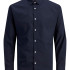 Сорочка JJJOE SHIRT LS PLAIN 12187222-Navy Blazer-Fit:/SLIM Jack&Jones L Темно-синій 12187222-NAVY BLAZER-FIT: