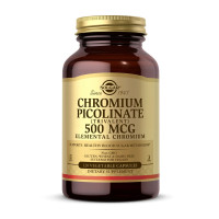 Капсули Chromium Picolinate 500mcg - 120 vcaps 2023-10-5660