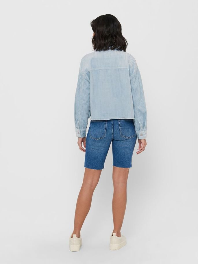Куртка ONLMARINA-ENY LIFE L/S CORD JACKET PNT 15222456 Slate ONLY M Блакитний 15222456Slate