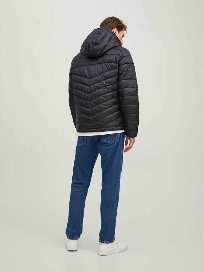 Куртка JJEHERO PUFFER HOOD NOOS 12211785-Black Jack&Jones M Чорний 12211785-Black