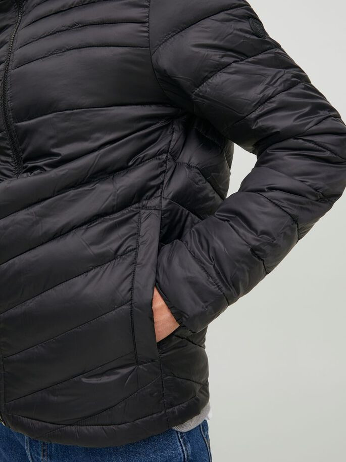 Куртка JJEHERO PUFFER HOOD NOOS 12211785-Black Jack&Jones M Чорний 12211785-Black