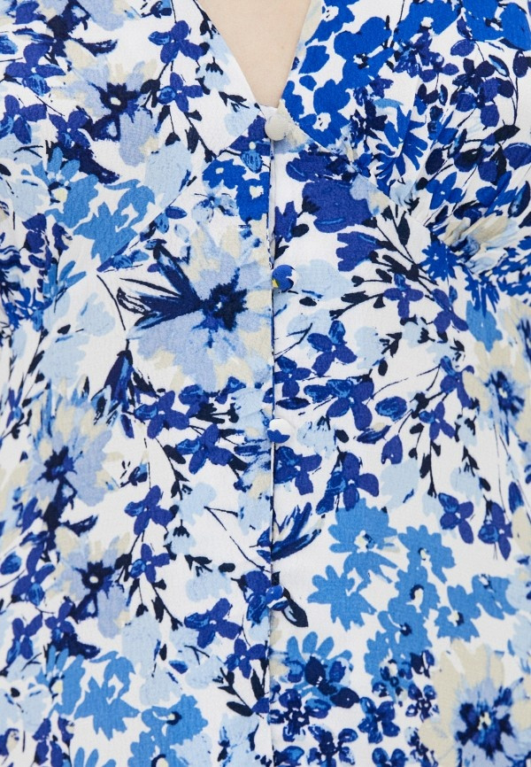 Сукня ONLENOLA S/S MIDI DRESS WVN 15230958 Dazzling Blue-CRUISE FLORAL ONLY M Блакитний 15230958DazzlingBlue-CRUI