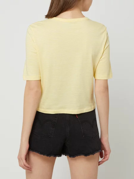 Футболка ONLFRUITY LIFE S/S STRIPE TOP BOX JRS 15231612 Sunshine - BRIGHT WHITE + LEMON ONLY L Жовти 15231612Sunshine-BRIGHT W