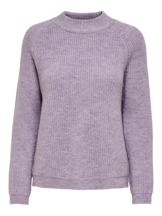 Пуловер ONLJADE L/S PULLOVER KNT NOOS 15179813-Orchid Petal ONLY L Бузковий 15179813-Orchid Petal-Det