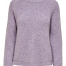 Пуловер ONLJADE L/S PULLOVER KNT NOOS 15179813-Orchid Petal ONLY L Бузковий 15179813-ORCHID PETAL-DET