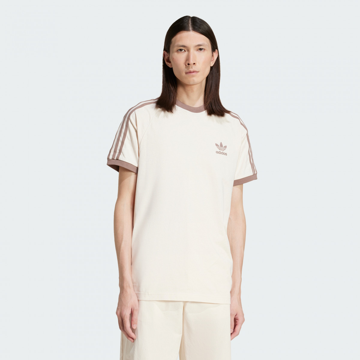Футболка UNI 3-STRIPES TEE JN7020 Adidas L Бежевий JN7020