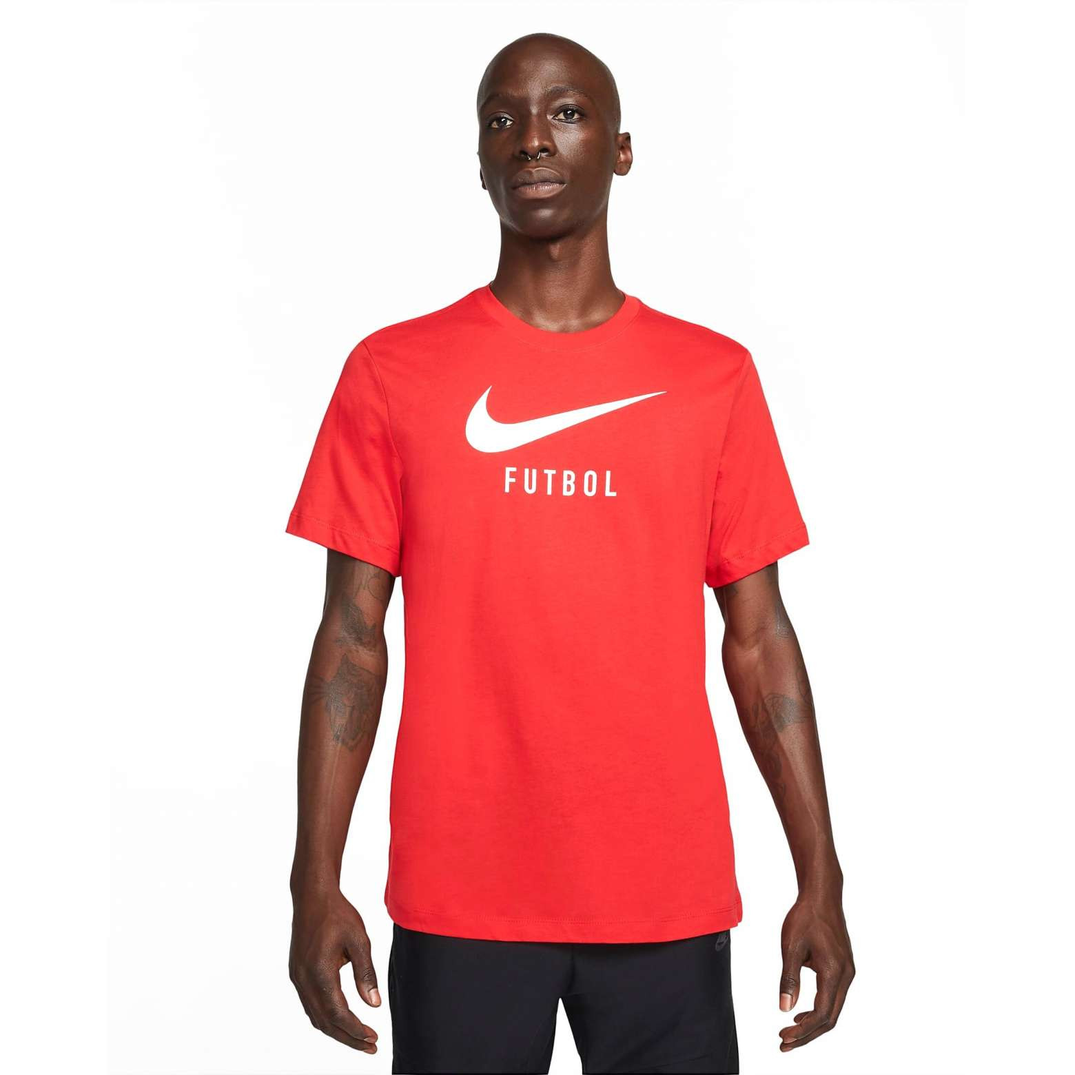 Футболка чоловіча Nike T-Shirt Swoosh Red DH3890-658