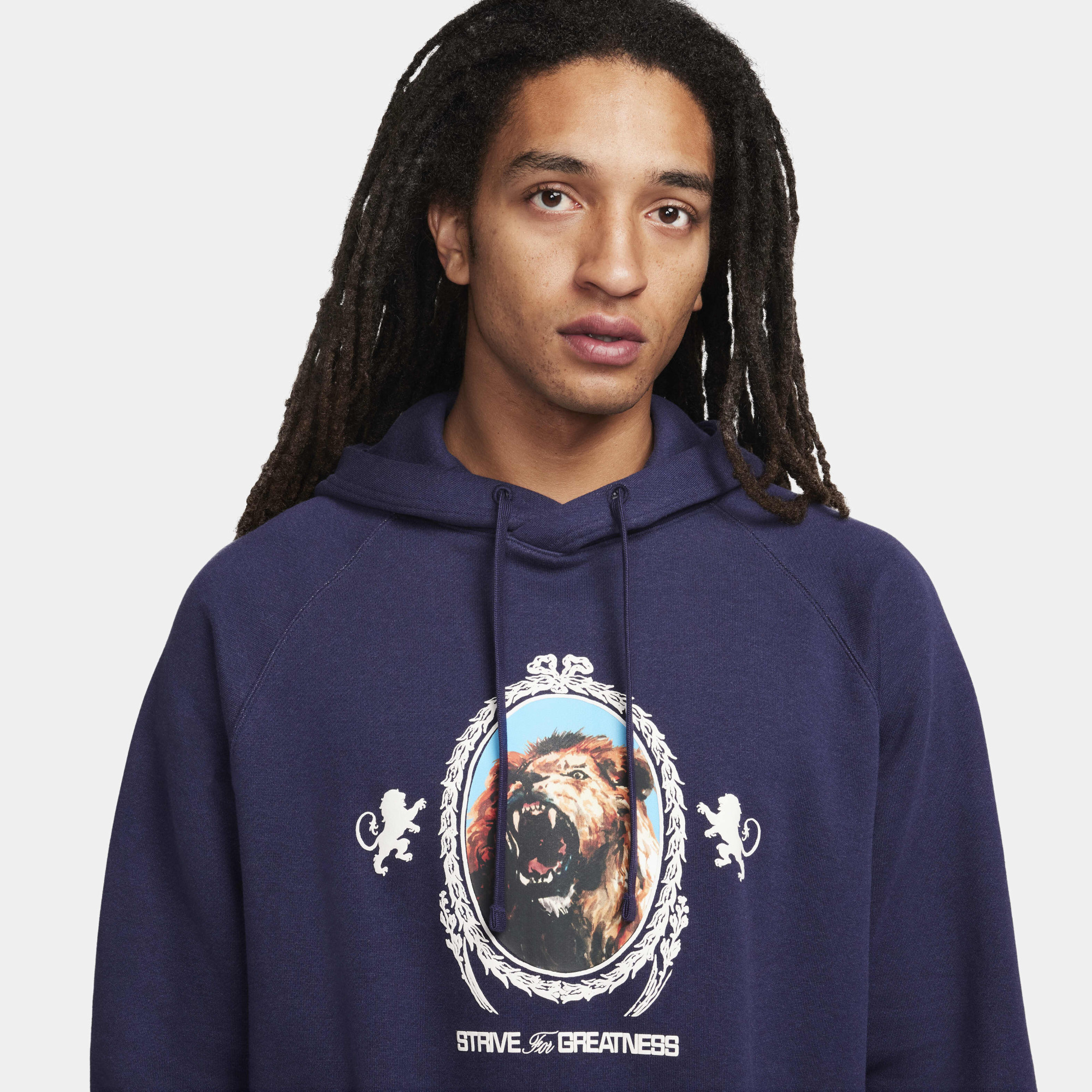 Худі чоловіче Nike Lebron Pullover Fleece Hoodie Blue FB7123-555