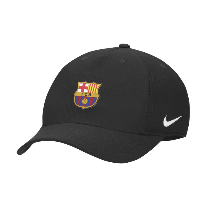 Бейсболка підліткова FCB K NK DF CLUB CAP US CB L FN4868-010 Nike 1SIZE Чорний FN4868-010