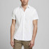 Сорочка JJCLINT SHIRT S/S SLIM FIT 12163646 White Jack&Jones L Білий 12163646White
