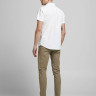 Сорочка JJCLINT SHIRT S/S SLIM FIT 12163646 White Jack&Jones L Білий 12163646WHITE