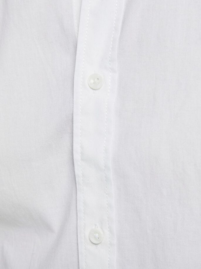 Сорочка JJCLINT SHIRT S/S SLIM FIT 12163646 White Jack&Jones L Білий 12163646White