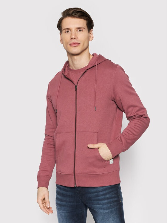 Толстовка JJEBASIC SWEAT ZIP HOOD NOOS 12181901-Hawthorn Rose-Fit:REG Jack&Jones XXL Розовий 12181901-Hawthorn Rose-Fi