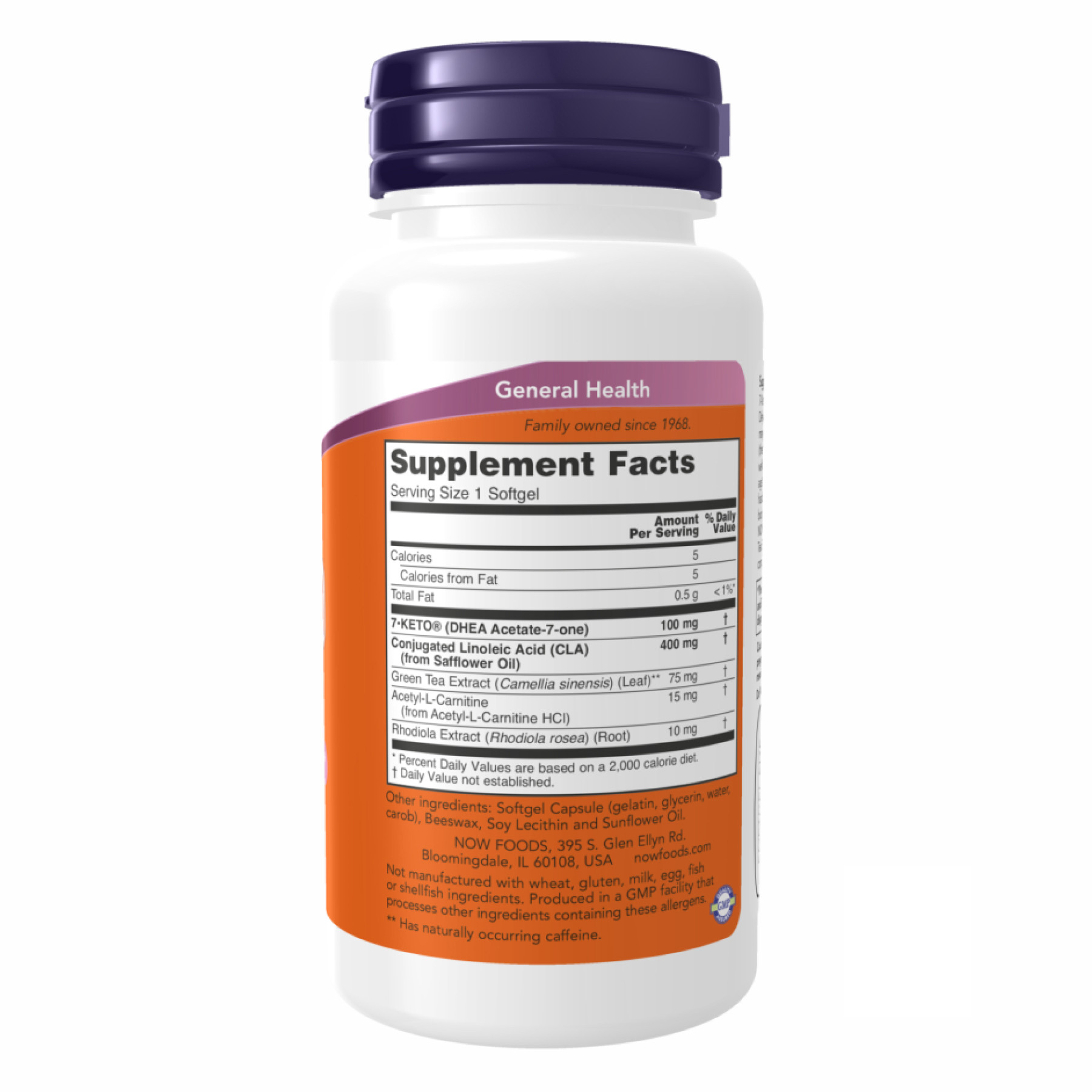 Софт гелеві капсули 7-KETO LeanGels 100 mg - 60 Softgels 2022-10-0406