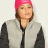 Шапка JXBASIC LOGO BEANIE SN 12205033-Bright Rose JJXX ONE SIZE Малиновий 12205033-BRIGHT ROSE