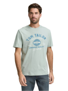 Футболка LOGO TEE MEN'S T-SHIRT 1037735-12792 Tom Tailor S Блакитний 1037735-12792