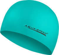 Шапочка для плавання Aqua Speed MEGA 100-12 зелений Уні OSFM 100-12