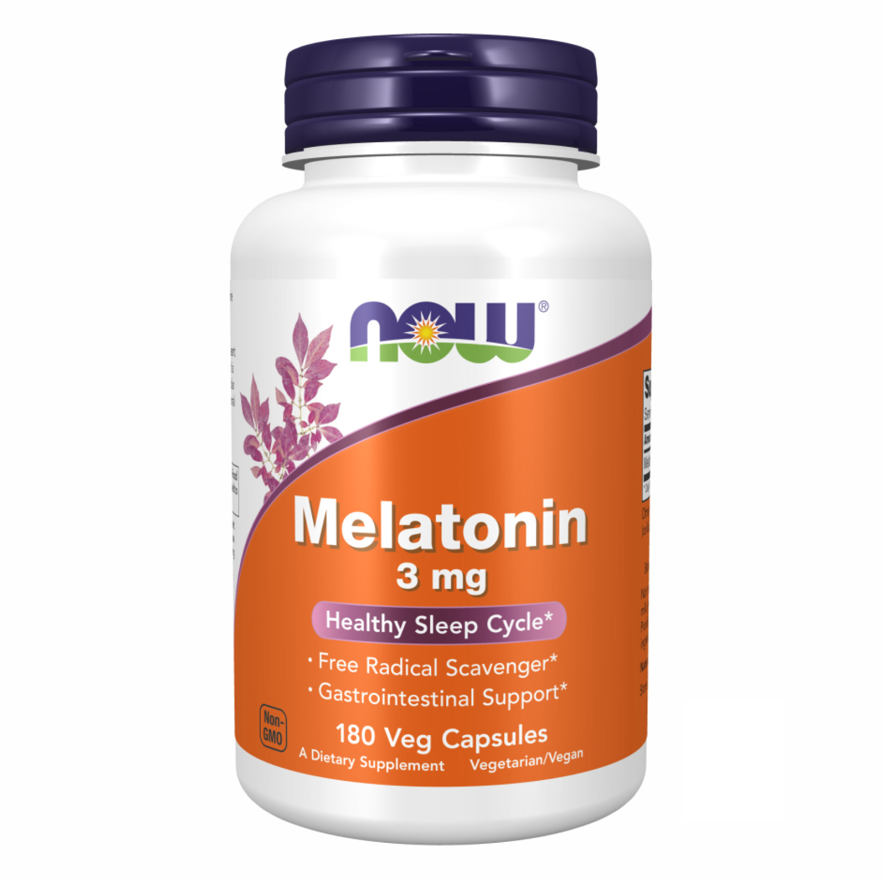 Капсули Melatonin 3 mg - 180 vcaps 2022-10-0401