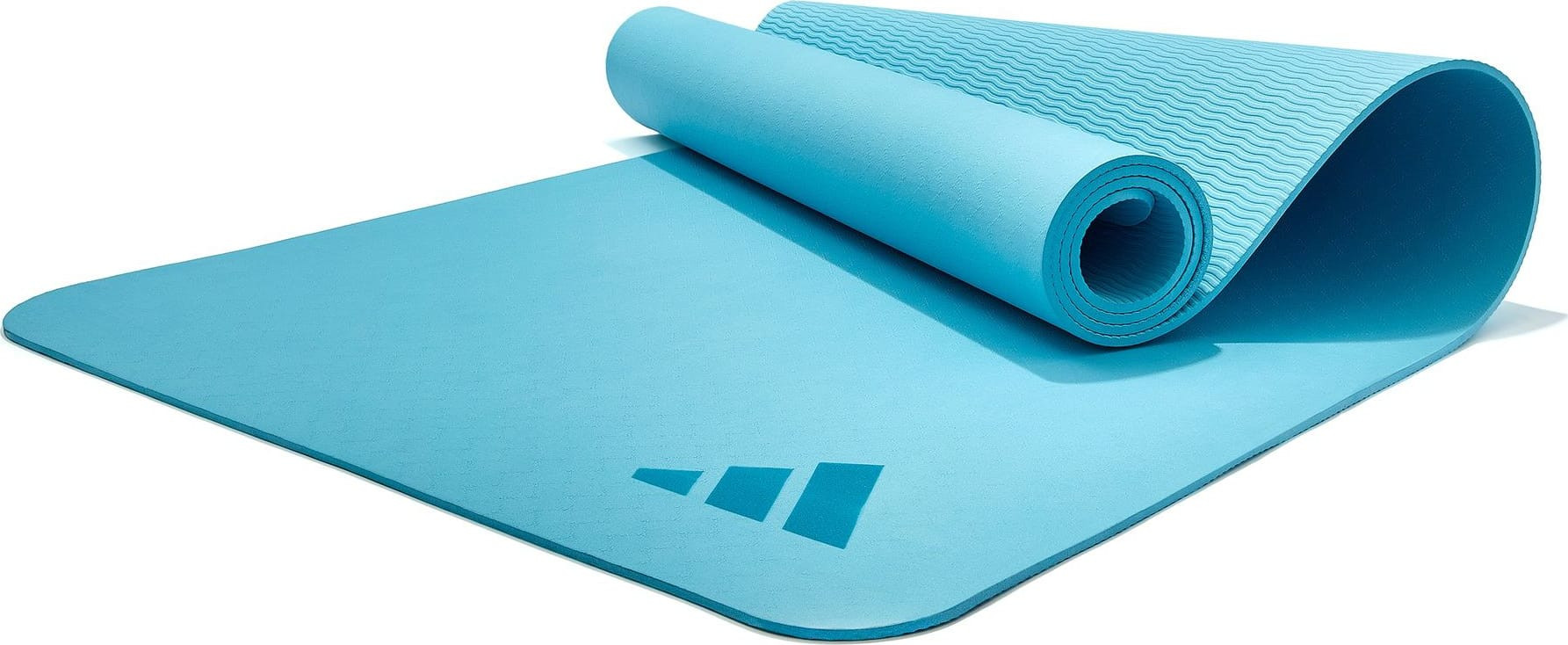 Килимок для йоги Adidas Premium Yoga Mat блакитний 176 х 61 х 0,5 см (ADYG-10300PB) ADYG-10300PB