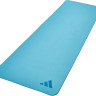 Килимок для йоги Adidas Premium Yoga Mat блакитний 176 х 61 х 0,5 см (ADYG-10300PB) ADYG-10300PB