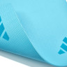 Килимок для йоги Adidas Premium Yoga Mat блакитний 176 х 61 х 0,5 см (ADYG-10300PB) ADYG-10300PB