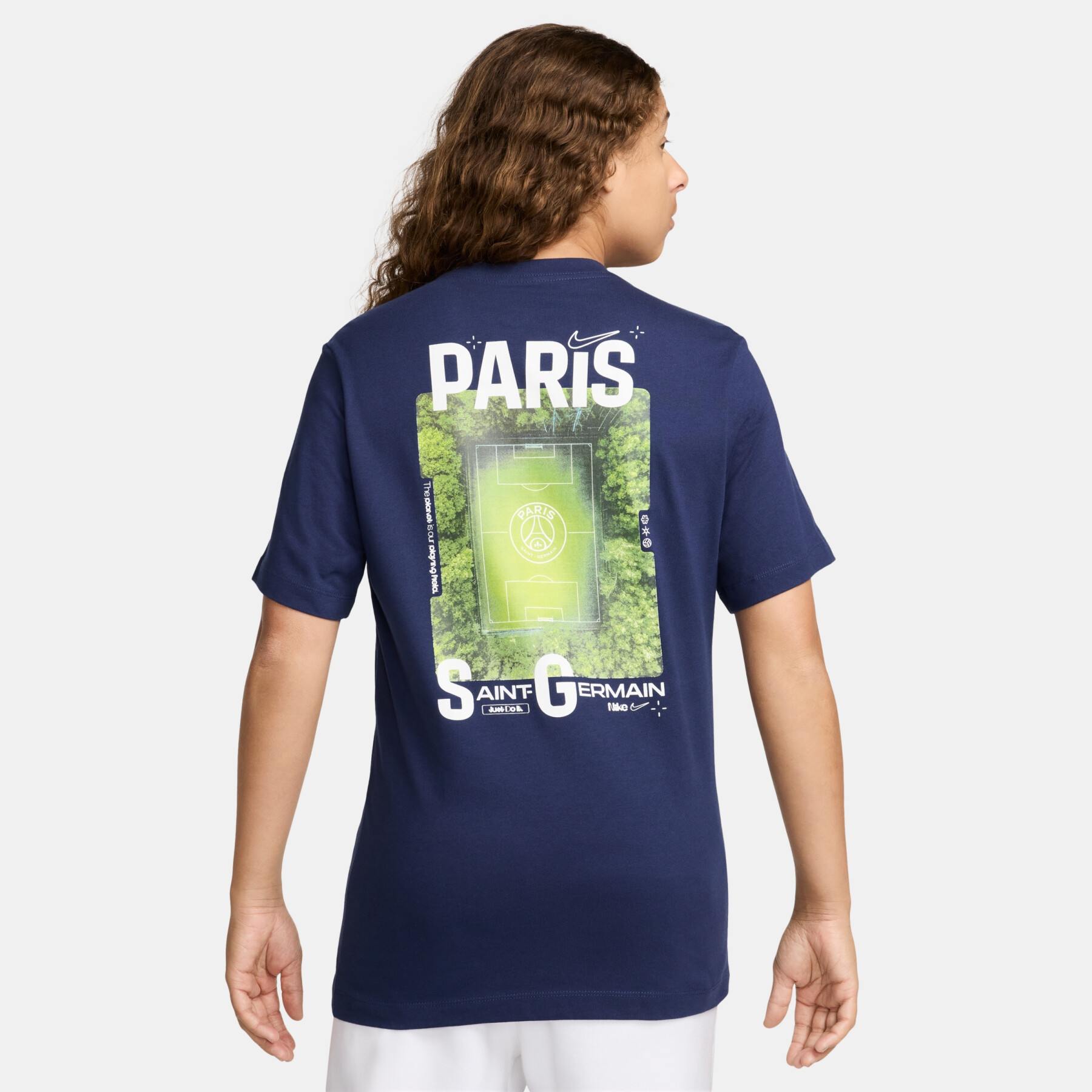 Футболка Чоловіча NIKE PSG PHOTO BLUE FV8920-410