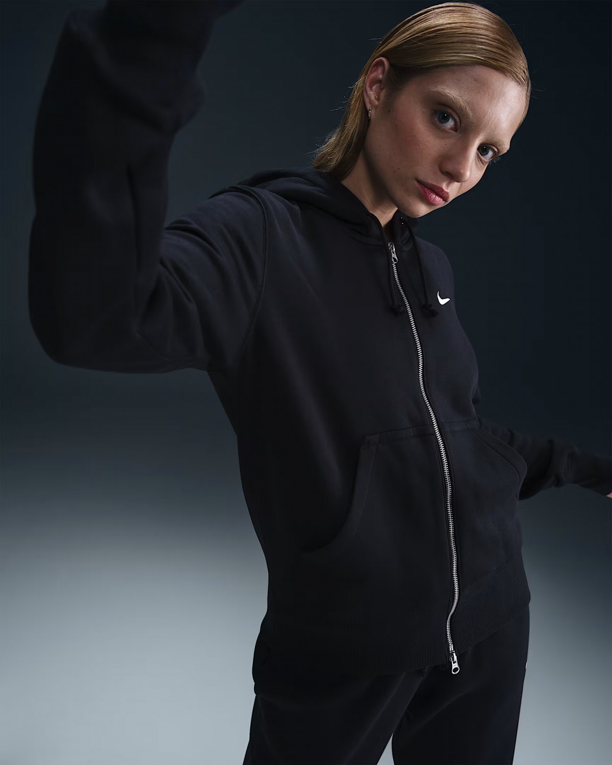 Толстовка Nike W NSW PHNX FLC STD FZ HDY HJ0995-010
