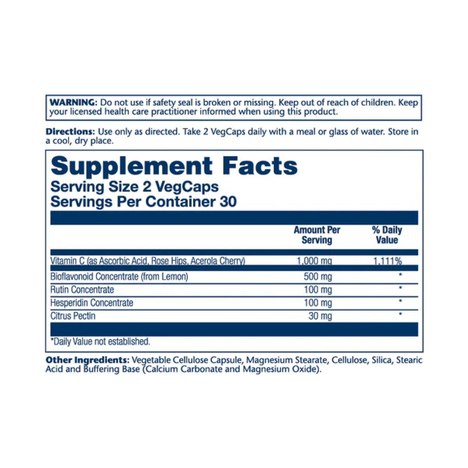 Капсули Solaray Super Bio Vitamin C 1000mg - 100 vcaps 2023-10-2391