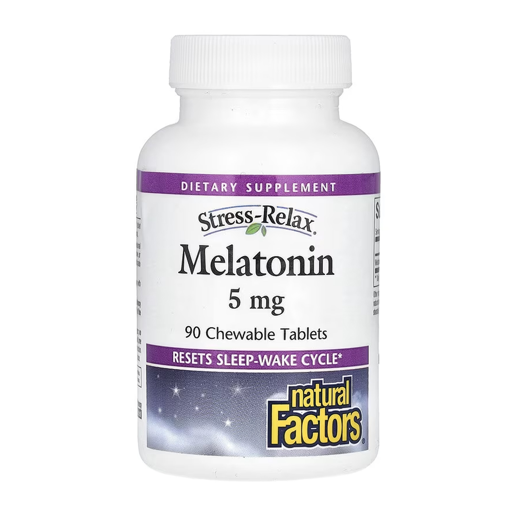 Таблетки Natural Factors Melatonin 5mg - 90 tabs 2023-10-5750