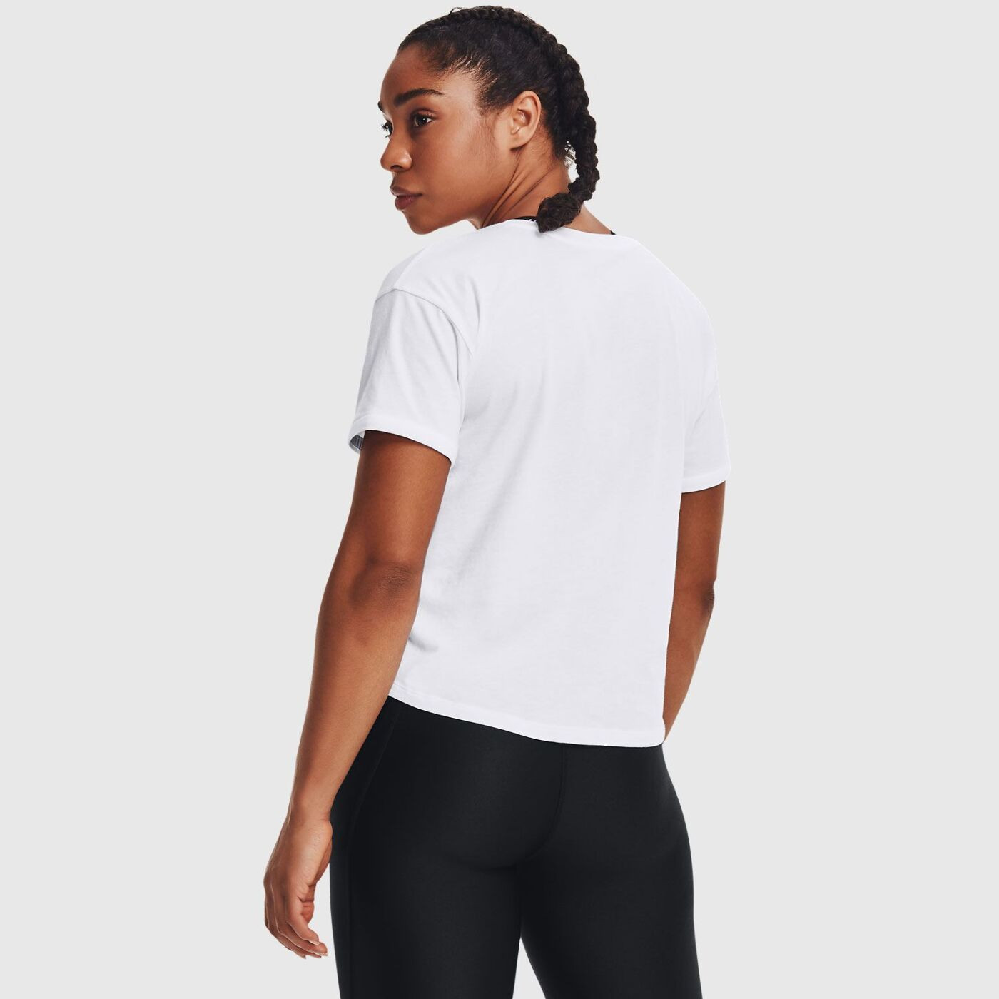 Футболка жіноча Under Armour Live Chroma Graphic Tee White 1366006-100