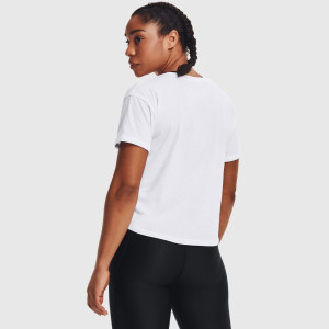 Футболка жіноча Under Armour Live Chroma Graphic Tee White 1366006-100