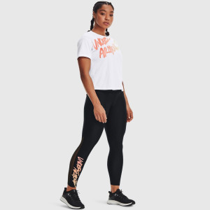 Футболка жіноча Under Armour Live Chroma Graphic Tee White 1366006-100