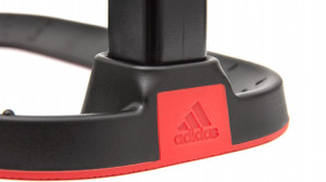 Упори для віджимання Adidas Performance Push Up Bars чорний, червоний Уні 20,7 x 13 x 11,7 см ADAC-12232