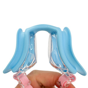 Окуляри для плавання Renvo Apure JR Anti-fog Рожевий Блакитний OSFM (1SG100-123) 1SG100-123