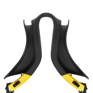 Окуляри для плавання Renvo Sangan Уні Anti-fog Чорний Жовтий OSFM (2SG320-018) 2SG320-018