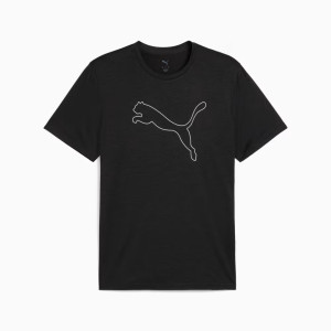 Футболка M TAD ESS HEATHER CAT TEE 52590701 Puma 3XL Чорний 52590701