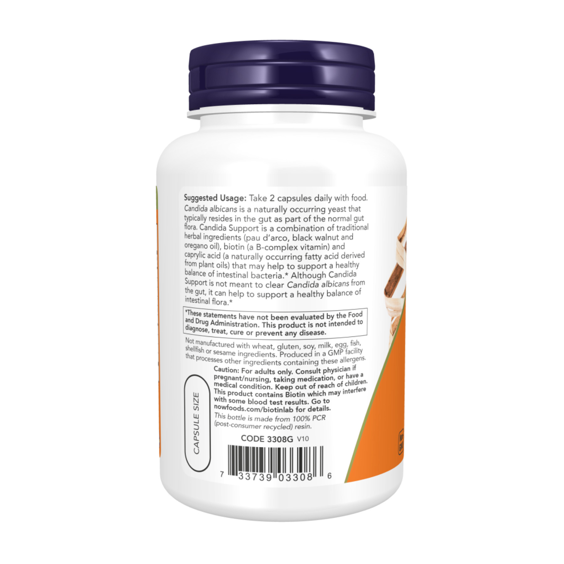 Капсули Candida Support - 90 vcaps 2022-10-0102