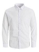 Сорочка JJJOE SHIRT LS PLAIN 12187222-White-Fit:/SLIM Jack&Jones L Білий 12187222-WHITE-FIT:/SLIM