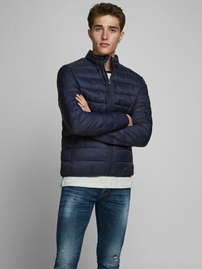 Куртка JJEMAGIC PUFFER COLLAR NOOS 12173752 Navi Blazer Jack&Jones M Темно-синій 12173752NaviBlazer