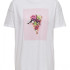 Футболка ONLHAZEL OVERSIZE S/S FOOD TOP JRS 15254488-Bright White-Print:PIZZA ONLY S Білий 15254488-Bright White-Pri