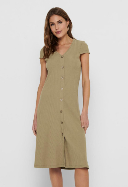 Сукня ONLNELLA S/S DRESS JRS 15202197 Toasted Coconut ONLY L Бежевий 15202197ToastedCoconu
