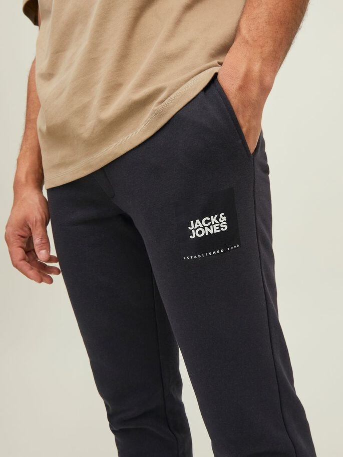 Штани JPSTGORDON JJJILOCK SWEAT PANTS IN 12213281-Black Jack&Jones M Чорний 12213281-Black