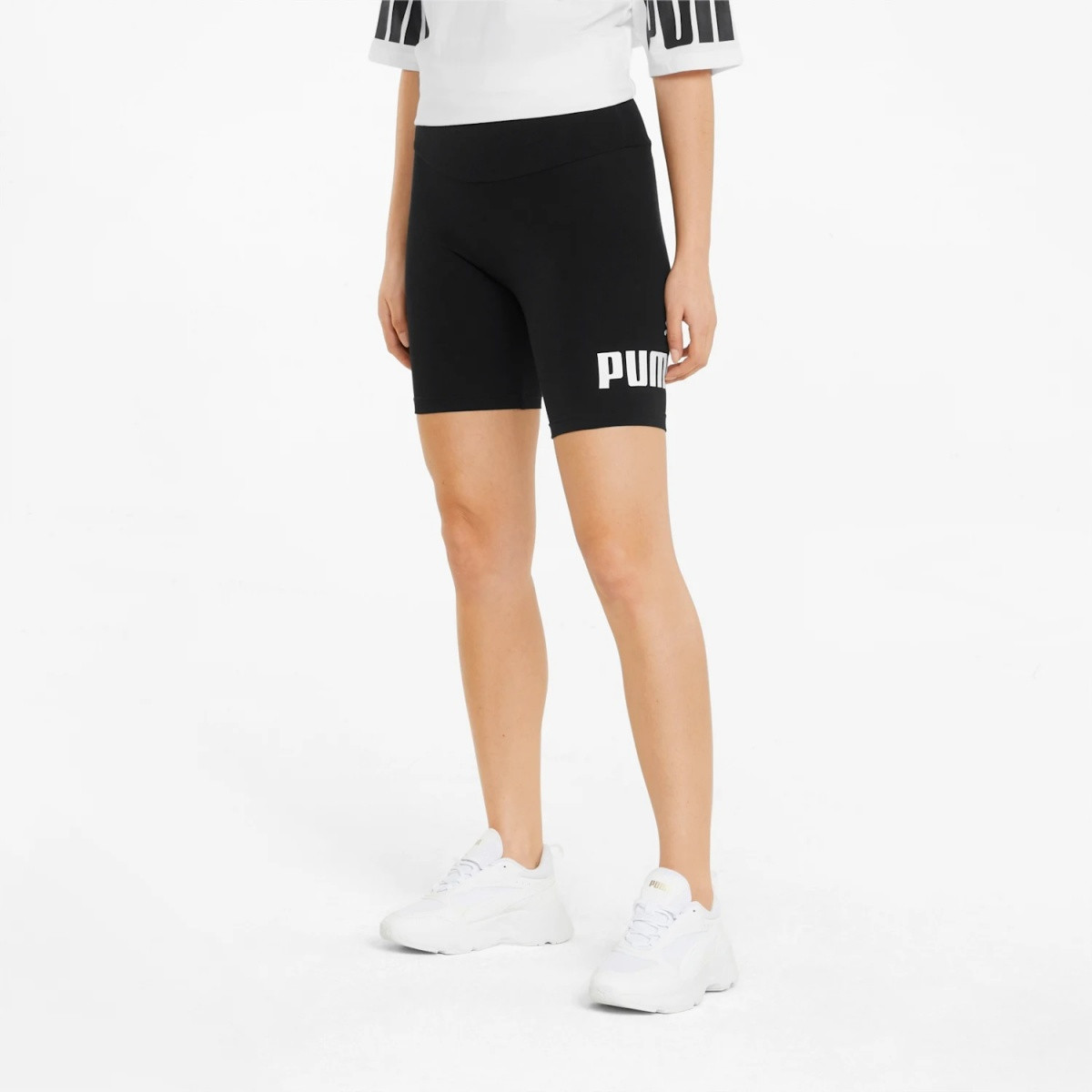 Шорти спортивні ESS Logo Short Leggings 84834701 Puma XL Чорний 84834701