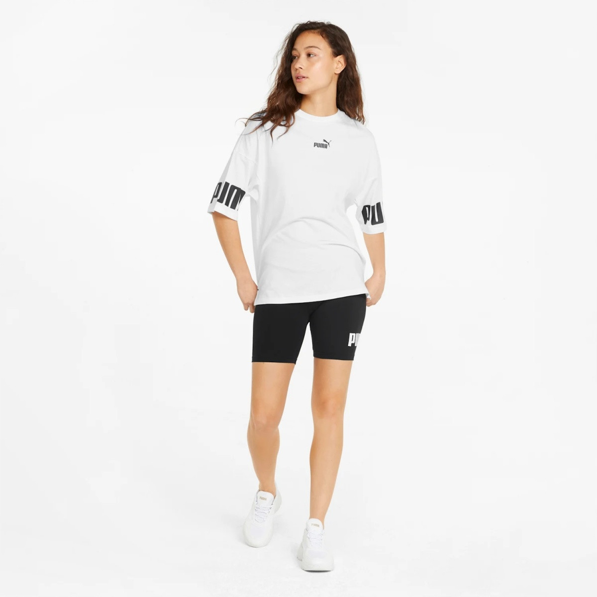Шорти спортивні ESS Logo Short Leggings 84834701 Puma XL Чорний 84834701