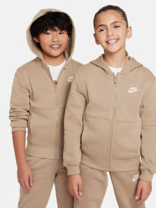 Костюм спортивний дитячий Nike Sportswear Club Fleece Tracksuit Beige FD3114-247