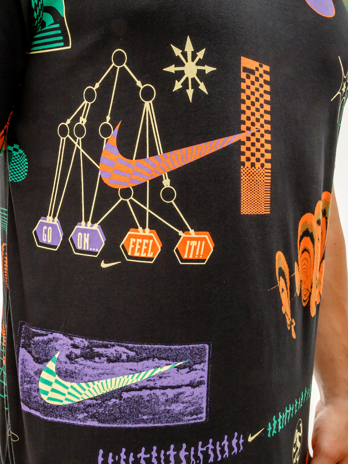 Футболка Nike M NSW TEE FESTIVAL AOP FB9780-010