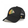 Бейсболка (тракер) CHICAGO BLACKHAWKS BRANSON MES BRANS04CTP-BK 47 Brand UNI Чорний BRANS04CTP-BK